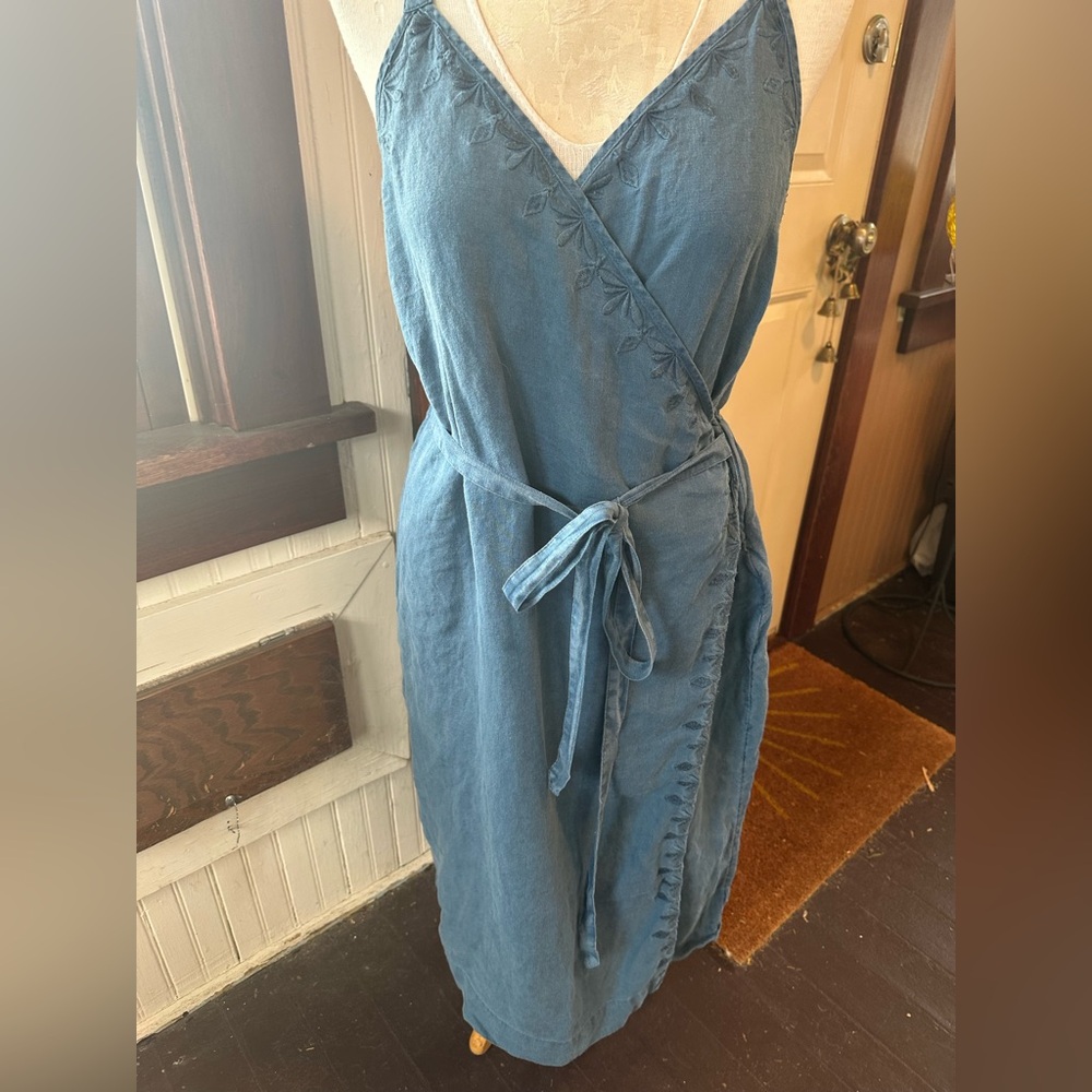 Artisan NY Line Wrap Dress
